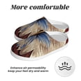 thumbnail image 6 of Lsque Eagle With USA Flags Pattern Womens Comfort Cotton on Scuff With Memory Foam and Anti-skid Sole Slipper-42/43, 6 of 7