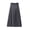 Grey, variant on Joernso High Waist Pleated Skirt with Belt Solid Color A-Line Long Skirt Ankle Length Office Casual Women Suit Skirt