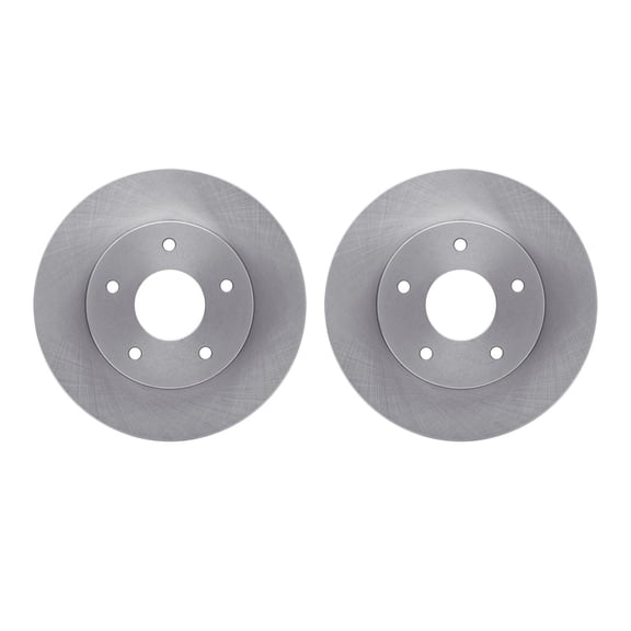 Dynamic Friction Company Rear Brake Rotors 6002-52004