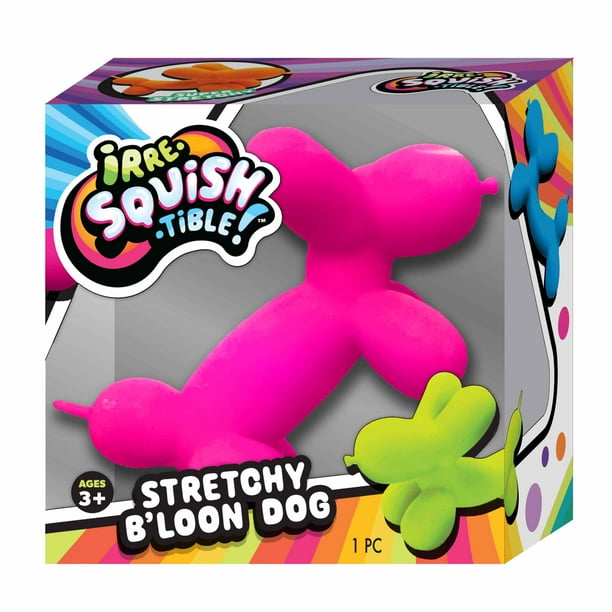 Ja-Ru Irre-Squish-tible B'loon Dog, Child Novelty Toy TPR, 4