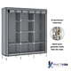 thumbnail image 5 of Closet Ropero Rack Armable Guardaropa Recamara Organización Color Gris Claro, 5 of 6