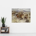 thumbnail image 2 of Dugdale Charge 2nd Lancers El Afuli WWI War Painting Extra Large Art Print Wall Mural Poster Premium XL, 2 of 3