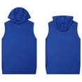 thumbnail image 2 of fatyb Hooded Tank Tops for Men Sleeveless Workout Hoodies Breathable Mens Muscle Tee Shirts Activewear, 2 of 3