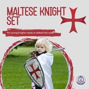 Liontouch - Maltese Crusader Knight Foam Sword & Shield - Age 3-8 years | Medieval Pretend Play Set
