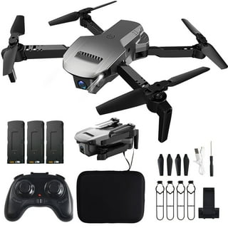 2020 New E88 Pro Remote Control Drone 720P/1080P/4K HD Single/Dual Camera  Optical Flow Positioning WiFi FPV Helicopter RC Quadcopter Selfie RC Drone  Quadcopters RTF with Real Time Video with 1/2/3 Batteries and