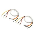 thumbnail image 1 of Unique Bargains 2.5ft Refrigeration Compressor Connection Wire Compressor Terminal Repair Kit for Air Conditioner 2 Pack, 1 of 4