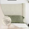 thumbnail image 4 of 4 EVER WINNER Queen Bed Frame, Queen Size Bed Frame, Upholstered Queen Bed with Rounded Legs, Boucle Bed Frame with Headborad, Beige, 4 of 6