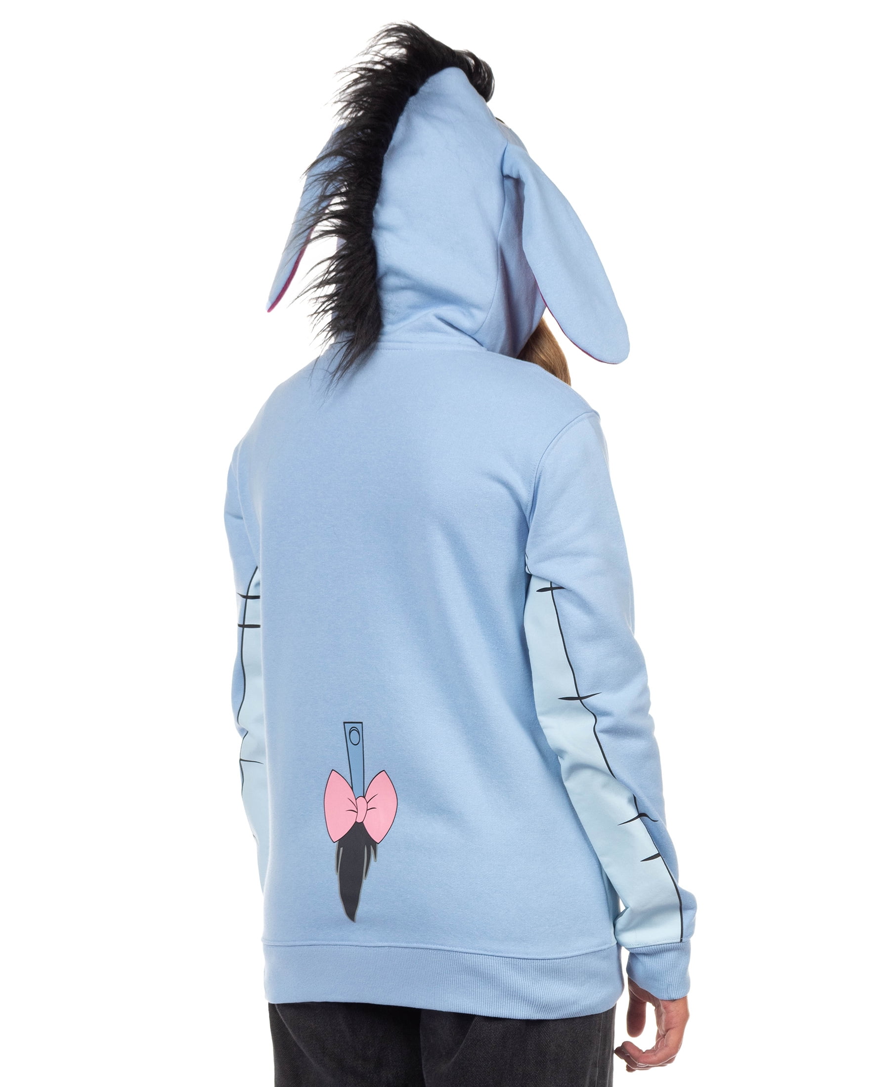 Disney Winnie the Pooh Hoodie Juniors Character Hooded Costume Zip Up Sweater