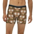 thumbnail image 2 of Rateoe Beautiful Owl Print Men’s Underwear Boxer Briefs Soft Comfortable Underwear Boxer Briefs, Long Leg Briefs,Anti-chafing Boxer Briefs, 2 of 7