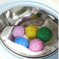 thumbnail image 2 of 2pcs Natural Effect Washing Machine Laundry Detergent Balls (Blue, Green), 2 of 5