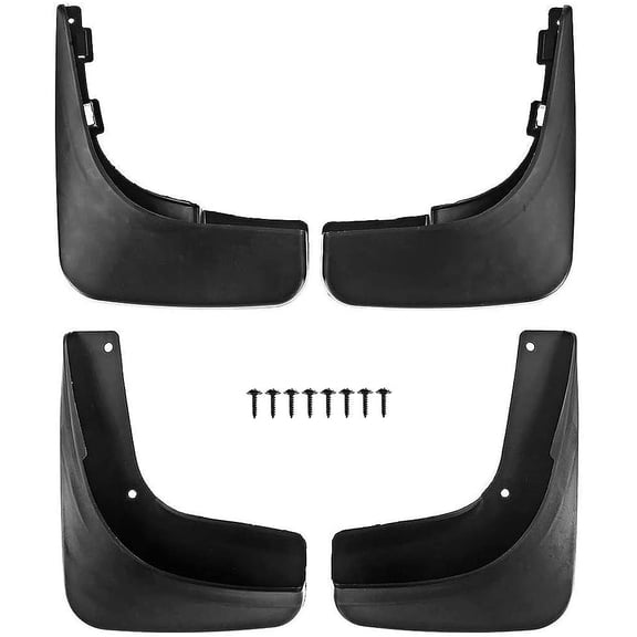 A-Premium Mud Flaps Splash Guards Replacement for Volkswagen Golf 2010-2012 4-PC Set