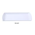 thumbnail image 1 of Yanco RM-4407 Rome Rectangular Plate, White - 13.75 in. - Pack of 24, 1 of 1