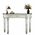thumbnail image 5 of Atumcto Mirrored Console Table with Drawer and Crystal Knob, Gray/Silver, 47 Inch, 5 of 11