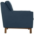thumbnail image 3 of Modway Beguile Upholstered Fabric Armchair in Azure, 3 of 5