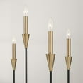 thumbnail image 6 of Capital Lighting 451991AB Avant 9 Light 42" Wide Taper Candle Style Chandelier - Black, 6 of 7