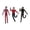 3Pcs, variant on Michael Poseable Plush Figure Set, Bendable Internal Wire Frame Stuffed Doll, Ugly‑Cute Pillow‑Style Plush Toy, Iconic Stage Look Collectible Gift for MJ Fans,11"