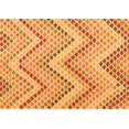 thumbnail image 1 of Ahgly Company Indoor Rectangle Abstract Orange Contemporary Area Rugs, 5' x 8', 1 of 1