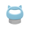 thumbnail image 1 of Peine de masaje para eliminar el pelo de mascotas, cepillo suave para eliminar el pelo y depiladora de pelo suelto, herramienta para eliminar el pelo de gatos, perros, cachorros y conejos de pelo larg, 1 of 5