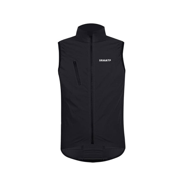 Sonducket Chaleco impermeable para ciclismo, chaqueta transpirable sin mangas a prueba de viento, ropa con cierre de cremallera, ropa de secado Ciclismo S