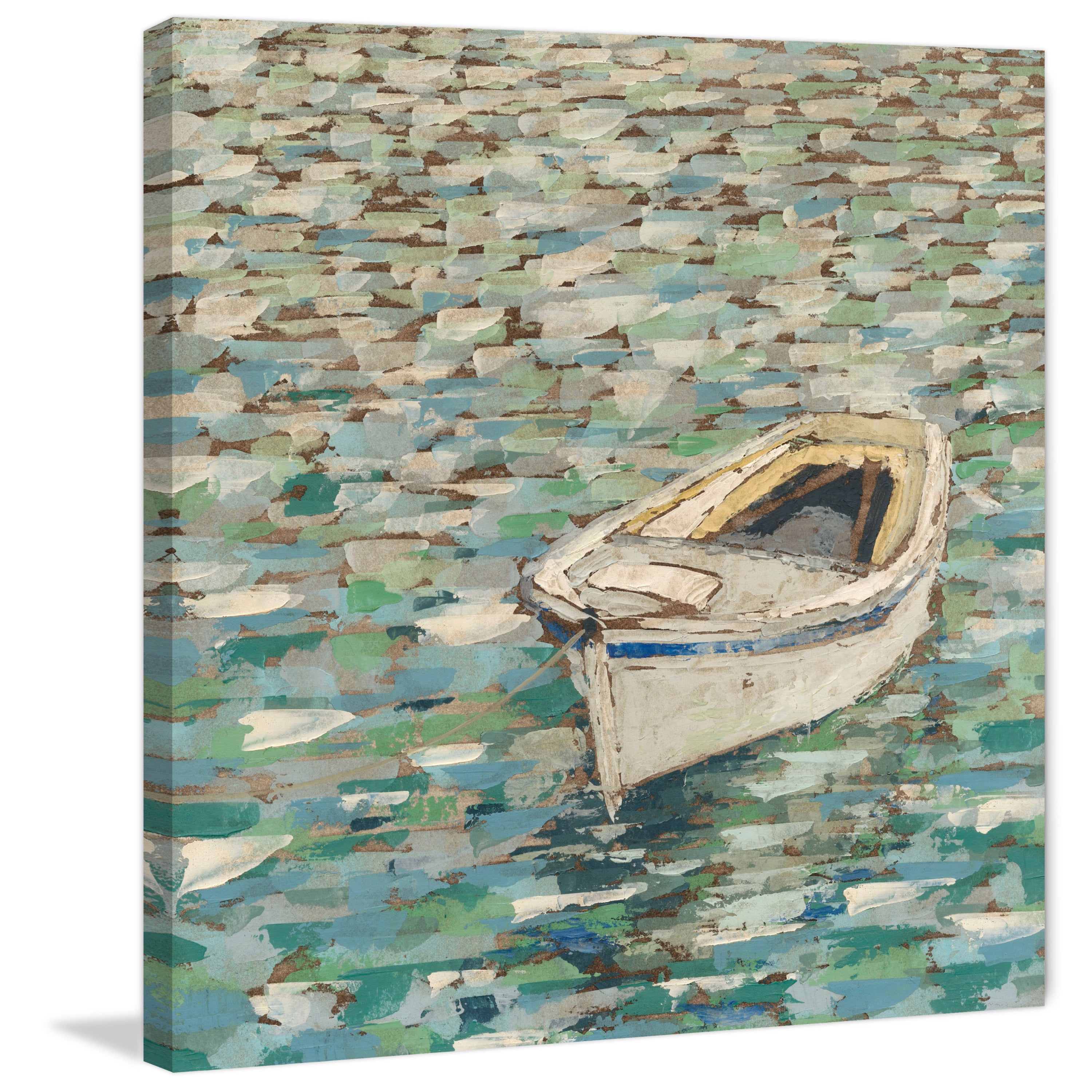 Marmont Hill "On the Pond II" Painting Print on Wrapped Canvas