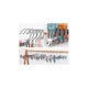 thumbnail image 2 of Pack of 10 Metal Hangers with Clip, Non-Slip Pants Hanger for Skirts, Clothes, Black, 2 of 5