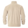 thumbnail image 5 of dzxyzu Men's Corduroy Shirts Casual Long Sleeve Stand Up Collar Shacket Jackets Lightweight Button Down Workwear Coat Tops with 2 Flap Pockets 2024 Winter Saving, 5 of 9