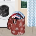 thumbnail image 5 of 50L Extra Large Popup Hamper Collapsible Laundry Basket With Zippered Lid 15.7x18.5in Simple Background, 5 of 7