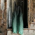thumbnail image 1 of LOVZFMLL Combinaison pour Femme, Salopette Décontractée Sans Manches à Imprimé pour Dames, Vert Menthe, 3TG, 1 of 5