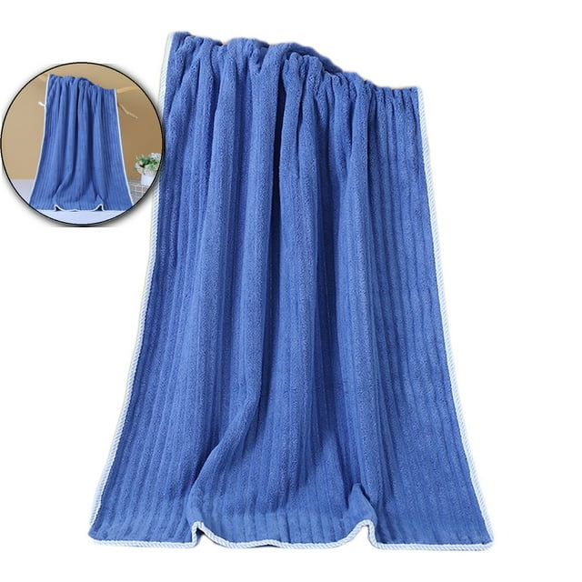 Dvruxg Corals Fleece Towel, Quick-Drying Bath Towel, Absorbent Hair Drying Cloth for Daily Facial Care & Post-Shower Hair Drying Routines