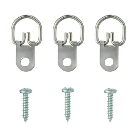 

24 Packs: 3 ct. (72 total) 50lb. 1-Hole D-Ring Hanger by Studio Décor®