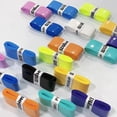 thumbnail image 3 of 12 Pcs Raquette de Tennis Poignée Anti-Sueur Bande d'Absorption PU Badminton Raquette Poignée Padel Raquette Poignée 12 Pcs Violet, 3 of 6
