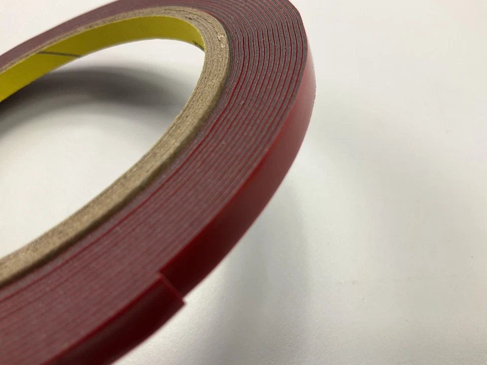 KLYNE - 3M 06385 1/4" X 5 Yd Gray Double Sided Attachment Adhesive Tape, (6385)