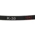 thumbnail image 3 of Uxcell 2 pack K30 Rubber V Belt, K Section V-Belt 30" Outside Circumference x 0.32" Width x 0.24" Thick, 3 of 4