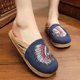 thumbnail image 2 of 1 Par Zapatos Mocasines de Estilo Mu Baja Deporte de Mujer Hombre EU 37-40 Azul 39 Soledad Zapatillas planas bordadas, 2 of 10