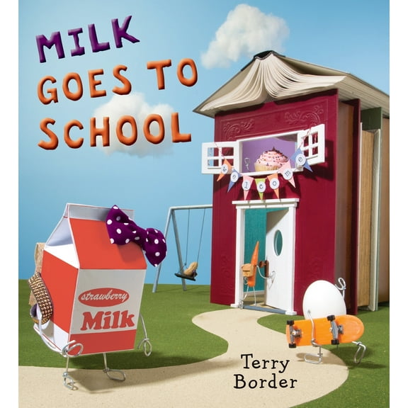Pre-Owned Milk Goes to School (Hardcover) 0399176195 9780399176197