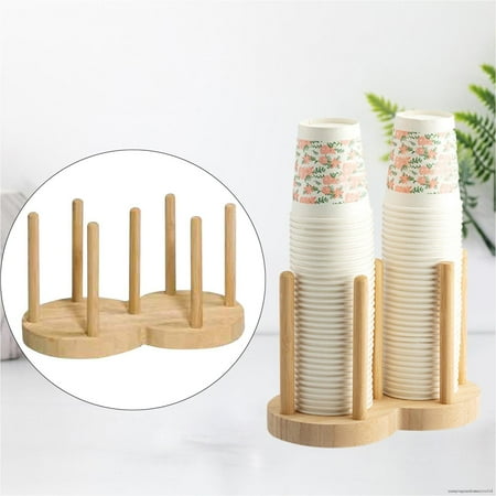 

Cup Storage Holder Disposable Cup Paper Cups Rack Household Storage Tools