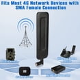 thumbnail image 2 of Antena Eightwood 4G LTE dipolo SMA macho 22x6x1cm, 2 of 6