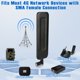 thumbnail image 2 of Antena Eightwood 4G LTE dipolo SMA macho 22x6x1cm, 2 of 6
