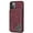 Wine Red, variant on Luxury Exquisite PU Phone case with Versatile Card Holder Stand for iPhone 14 13 12 11 8 7 X XS XR Max Plus Pro Mini SE Protective Back Cover Soft Dropproof TPU Lining(Brown,13 Mini)