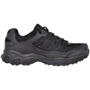 Skechers Cankton Steel Toe Work Shoes for Men, Relaxed-Fit with a Lace-Up Front