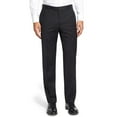 thumbnail image 5 of LN LUCIANO NATAZZI Two Button Men's Suit Modern Fit Ticket Pocket Jacket 2 Piece Black, 5 of 5