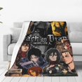 thumbnail image 2 of Attack On Titan Cartoon Printing Throw Blanket, All Seasons Flannel Fleece Blanket, Soft & Warm Plush Blankets for Couch Sofa Bed Camping Travel, 40"x30", 2 of 9