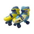 thumbnail image 1 of Patines de 4 ruedas Mi Villano Favorito T371087 Roller Ajustables Azul Rojo, 1 of 7