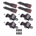 thumbnail image 5 of 4 - Pack 42 Retractable Golf Cart Seat Belts Replacement for EZGO Yamaha Club Car, 5 of 5