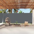 thumbnail image 1 of vidaXL Auvent Latéral Rétractable Anthracite 220x1000 cm, 1 of 5
