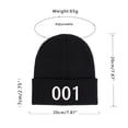 thumbnail image 4 of Gorro Tejido Tv 2021, Gorro Holgado, Gorro Cálido Suave Para Otoño E Invierno Para Hombres Y Mujeres Scienceny AP007939-01, 4 of 6