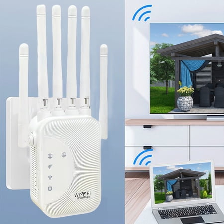August Under Saving WiFi Extender Signal Booster The Newest Generation Wireless Internet Repeater Long Range Amplifier With Ethernet Port Point Repeater