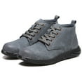 thumbnail image 1 of Leather Work Boots Breathable Soft Sole Anti-smashing Anti-puncture Work Shoes, 1 of 7