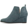 thumbnail image 3 of Journee Womens Mylee Pull On Wedge Booties, Widths Available, 3 of 10