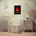 thumbnail image 4 of Vintage Booze Labels 13x18 Black Modern Framed Museum Art Print Titled - Americano Bianco, 4 of 5